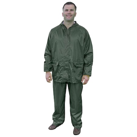 Rps Outdoors Simplex Rain Suit Green - X-Large 51-100G-XL